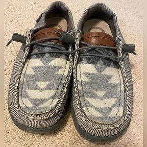 Custom Pendleton Hey Dudes